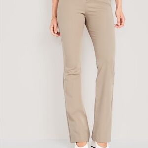 Old Navy Tan Boot Cut Pants Flare Style
